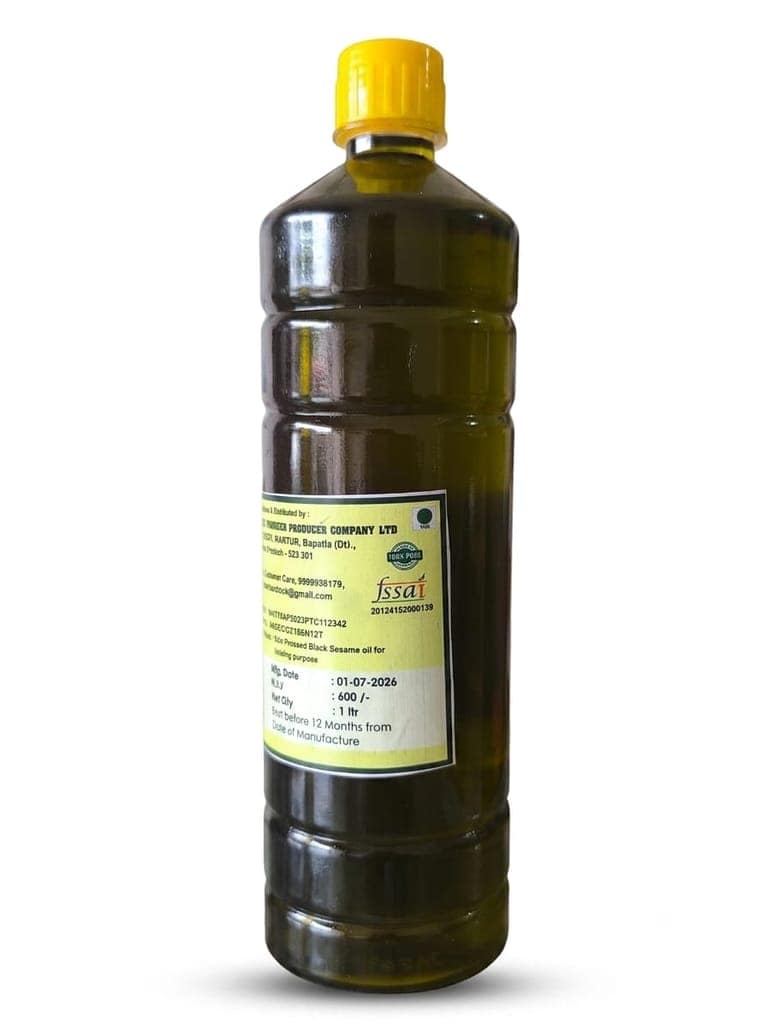 Black Sesame Oil view 2