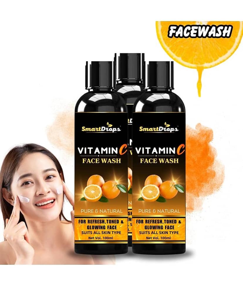 Smartdrops - Refreshing Face Wash For All Skin Type ( Pack of 3 )