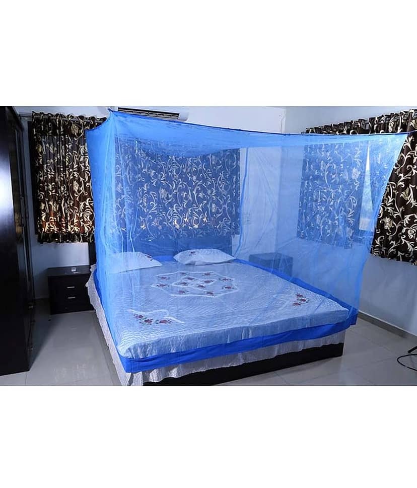 Riddhi Mosquito Net, Machardani Single Nylon Plain Hanging Mosquito Net, Machardani view 2