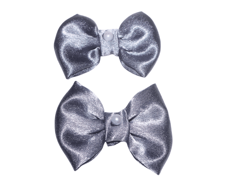 Hair Bows For Women, Bow Clips For Women - Barette Hair Clip - Luxury Silky Satin Hair Bow Clips view 3