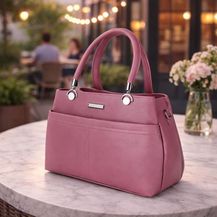 Women’s Premium Handbag | Stylish PU Leather Shoulder & Hand Carry Bag | Spacious Daily Use Office Bag