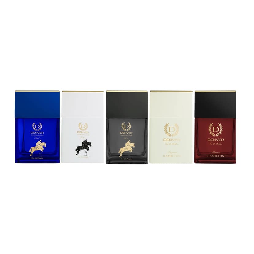 Denver Pack of 5 Perfumes (Goal + Victor + Rider + Imperial + Honour) - 70ml Each
