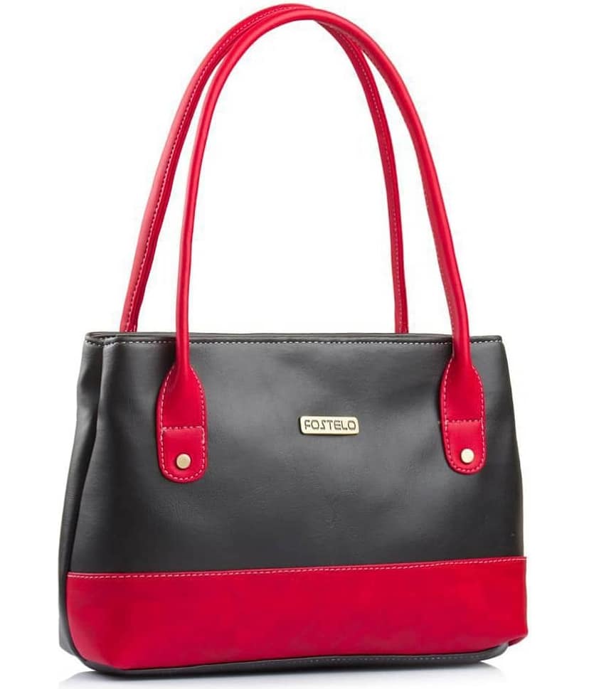 Fostelo - Black PU Shoulder Bag view 2