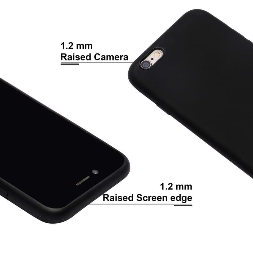 LIRAMARK Liquid Silicone Soft Back Cover Case for Apple iPhone 6 / 6S view 2