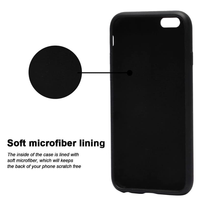 LIRAMARK Liquid Silicone Soft Back Cover Case for Apple iPhone 6 / 6S view 4