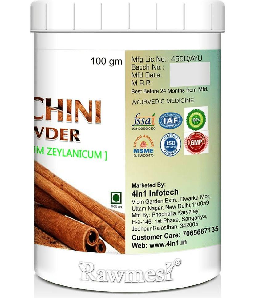 rawmest - 100 gm Dalchini powder (Pack of 2) view 4