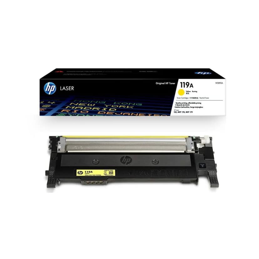 HP 119A Yellow Laser Toner Cartridge (W2092A) view 4