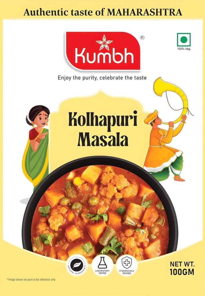 Kumbh Kolhapuri Masala 100 Gm/Special Veg Masala view 5