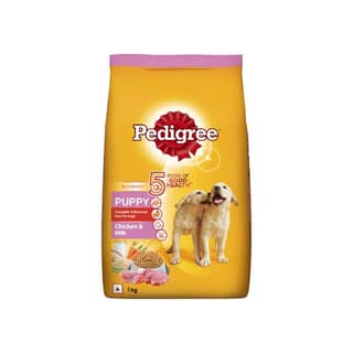 Pedigree Puppy Dry Dog Food Chicken & Milk 1 Kg