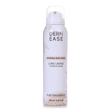 Dermease Invincible Deodorant for Men & Women Long Freshness