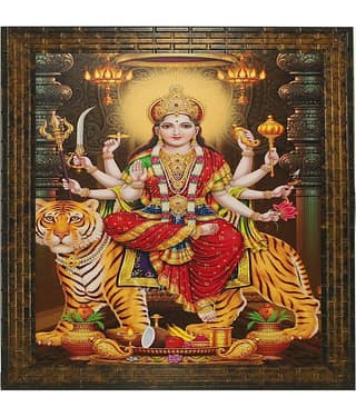 Indianara - Religious Painting With Frame