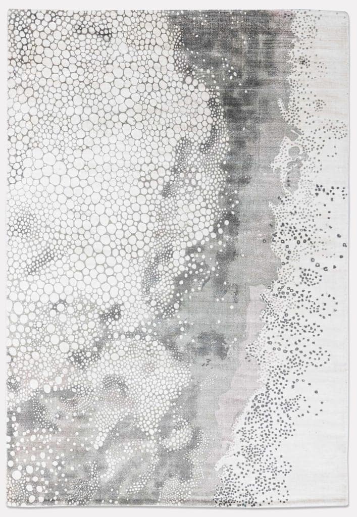 Neu Looms Colal Area Rug – Sophisticated Design with Mesmerizing Scattered Circle Pattern (Size 6x9 Feet, Blue)
