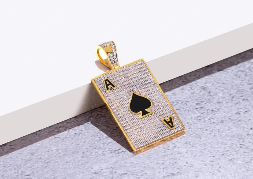 Ace Of Spades Pendant view 7