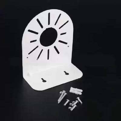 CCTV Camera Wall Mount L-Type Bracket Heavy Duty, Anti-Rust, for Indoor & Outdoor Purposes view 4