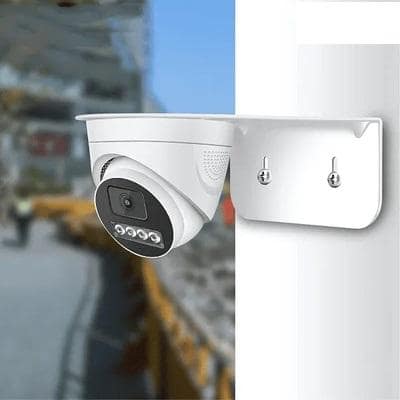 CCTV Camera Wall Mount L-Type Bracket Heavy Duty, Anti-Rust, for Indoor & Outdoor Purposes view 5