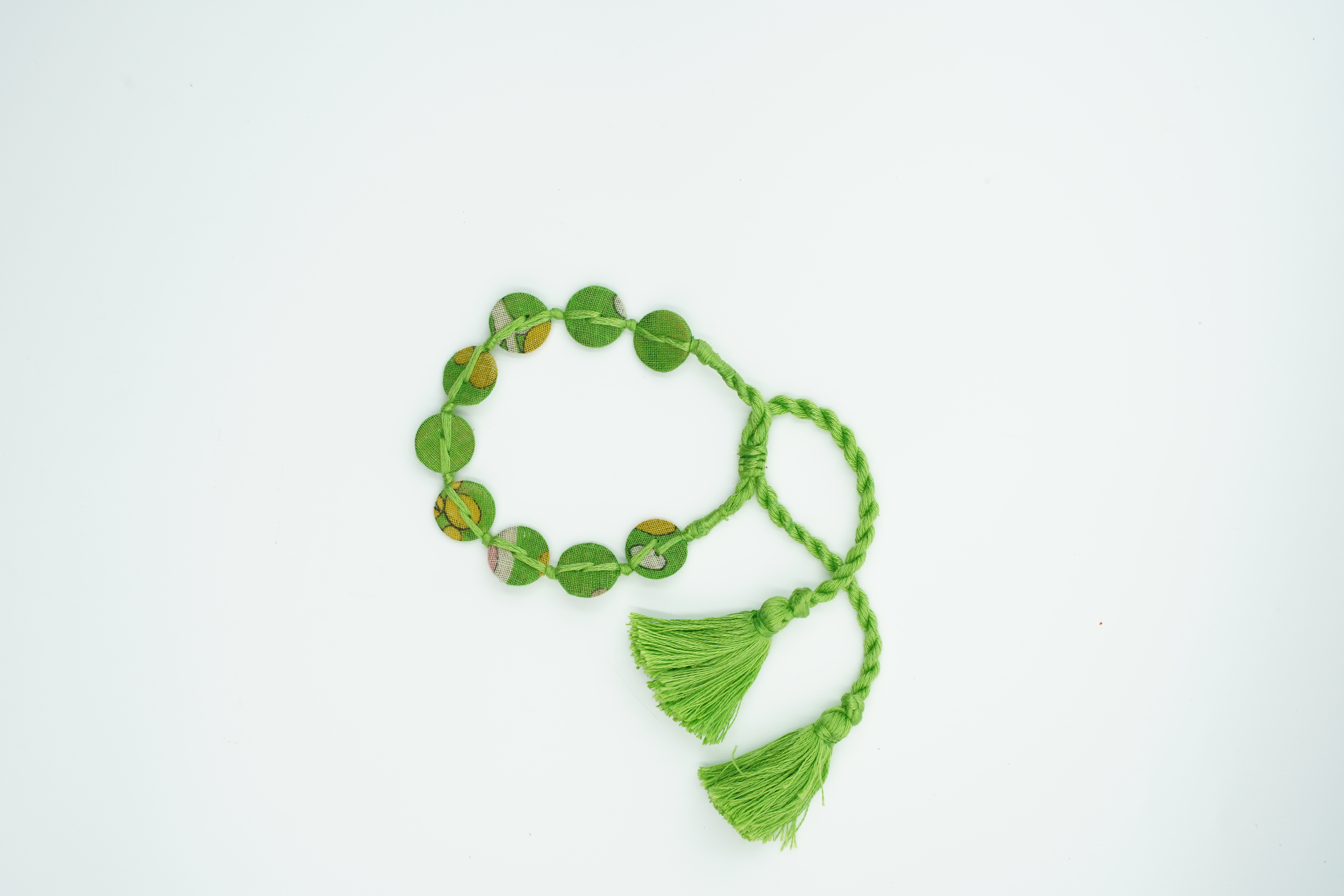 Handmade Beaded and Button Bracelet for Women