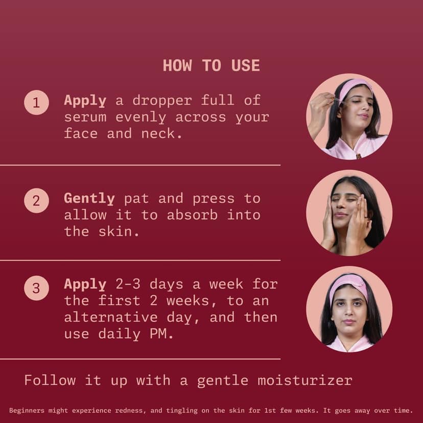 Ningen Night Restore Face Serum | Nighttime Face Serum for Boosted Collagen & Fine Line Reduction view 3