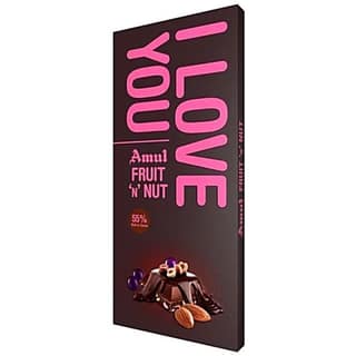 Amul I Love You Fruit N Nut Chocolate, 150 g - 150 mL - One Unit