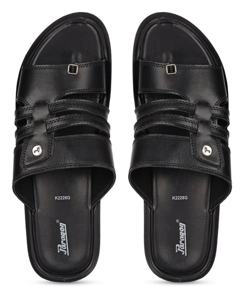Paragon Men's Outdoor Sandals with Anti-Skid Sole & Sturdy Construction view 2