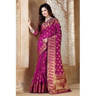 Women's Raw Silk Saree