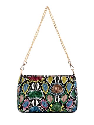 Lychee bags Women Pu Sling Bag