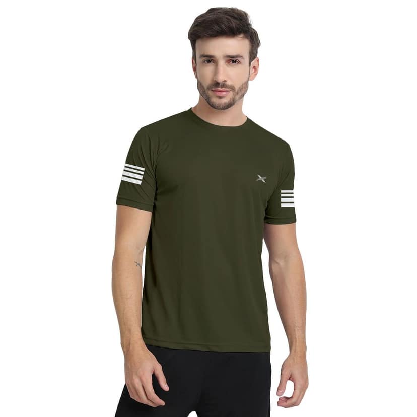 FTX Men Solid Round Neck Tshirt Pack Of 3 view 4