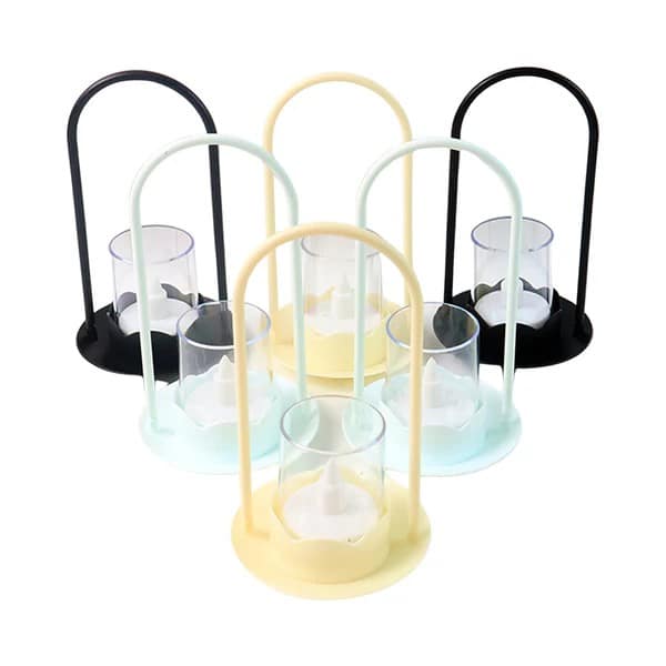 Decorative Wind Light Style Plastic Flameless LED Candles (6 Pcs) view 2