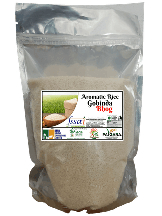 Aromatic Gobinda Bhog Rice - Premium Quality Fragrant Grain 500g