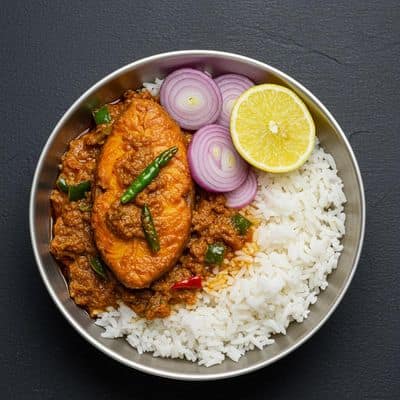 Fish Curry Rice Bowl
