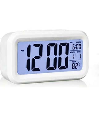 Cocodoes Digital Plastic Rectangular Table Clock - Pack of 1