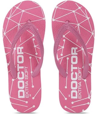DOCTOR EXTRA SOFT - Red Women's Daily Slipper