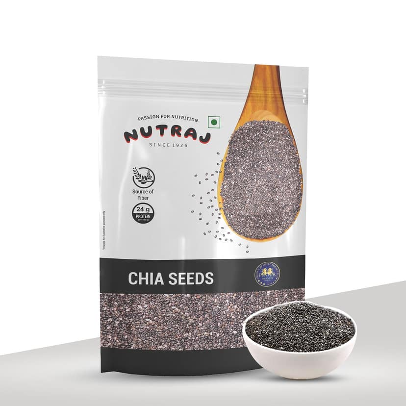 Nutraj Chia Seeds 200gm view 3