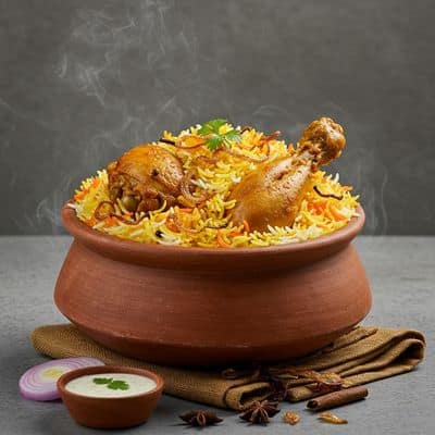 Special Chicken Dum Biryani