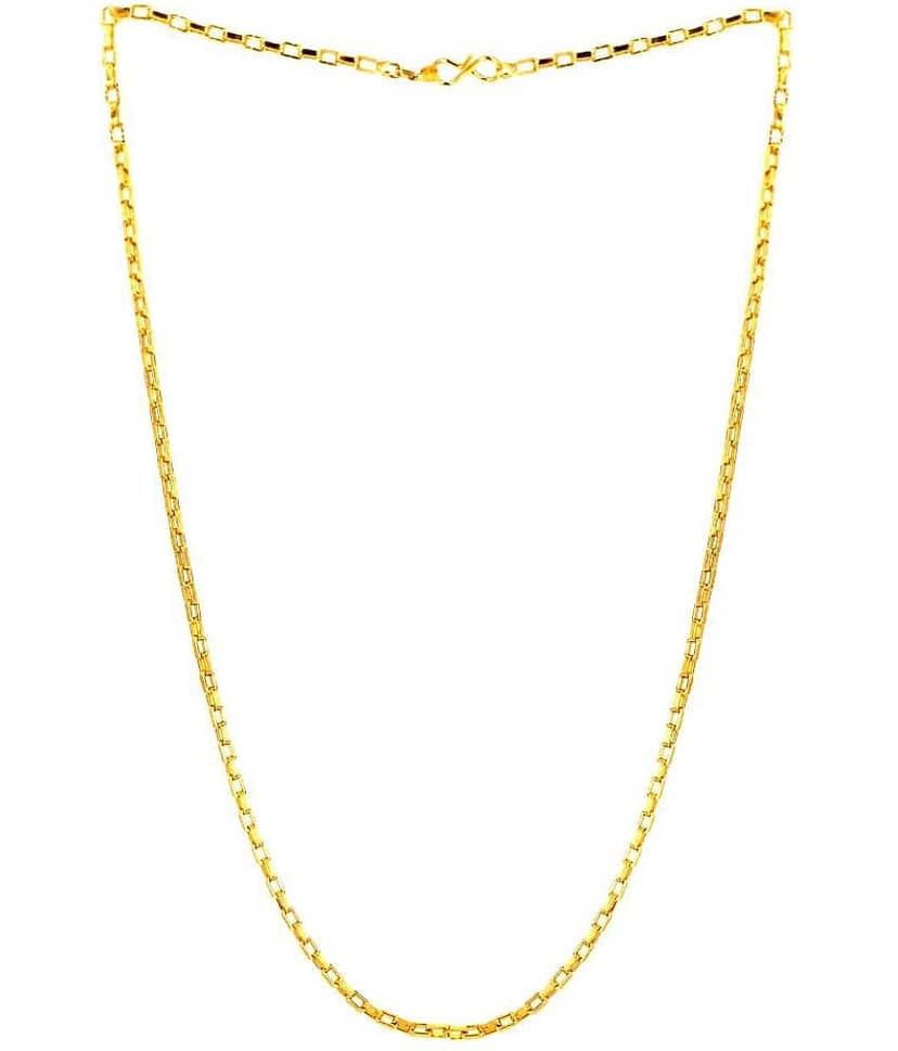 shankhraj mall Gold Plated Chain ( Set of 1 )