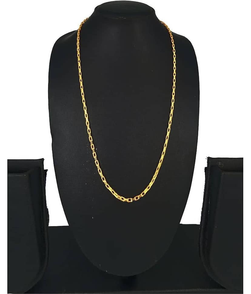shankhraj mall Gold Plated Chain ( Set of 1 ) view 2