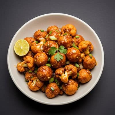 Cauliflower Manchurian Dry