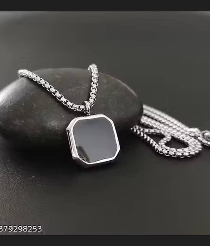 Dzinetrendz Black Pendant set ( Pack of 1 )
