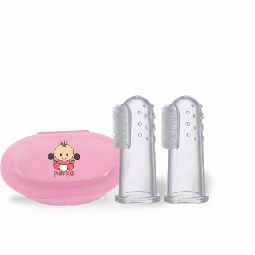 penio soft Baby Fruit Feeder Pacifier & Finger Toothbrush Set view 3