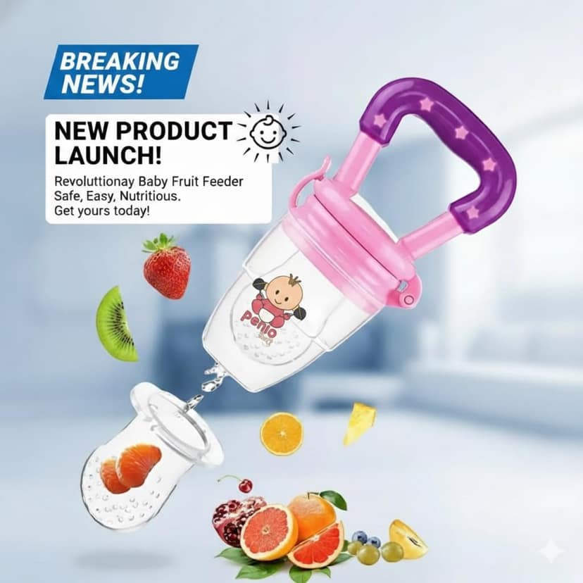 penio soft Baby Fruit Feeder Pacifier & Finger Toothbrush Set view 4