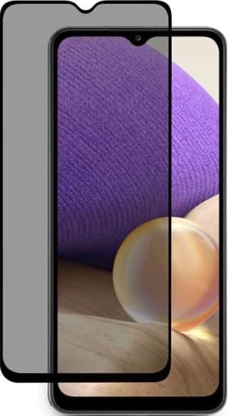 PLUGTECH Advanced Tempered Glass With Anti-Explosion 9H Hardness Edge-To-Edge Coverage Screen Guard for SAMSUNG F23