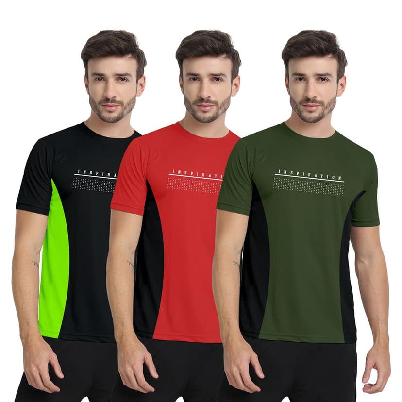 FTX Men Round Neck Half Sleeve Tshirt