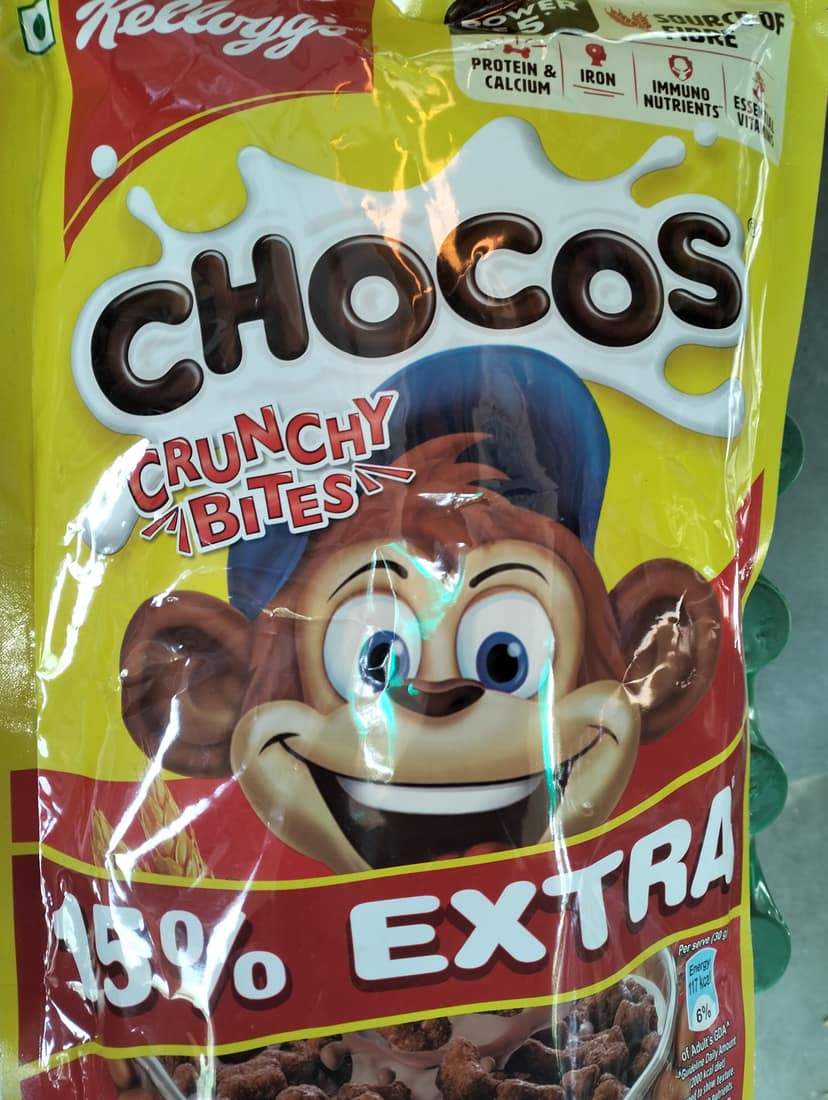 Chocos Crunchy 15% extra