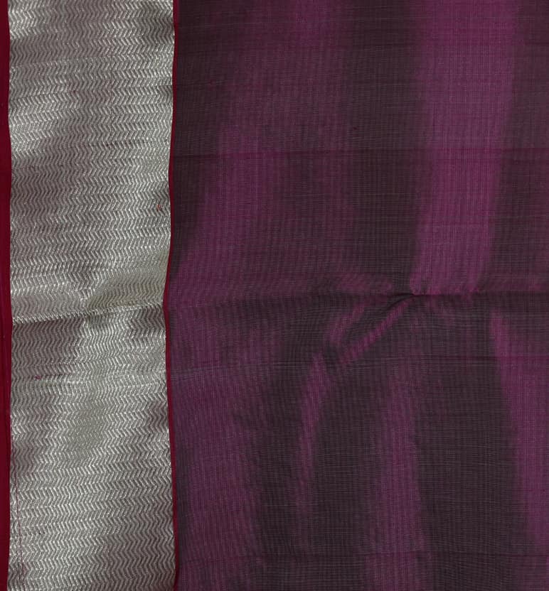 Handloom Chanderi Pattu Silk Saree view 4