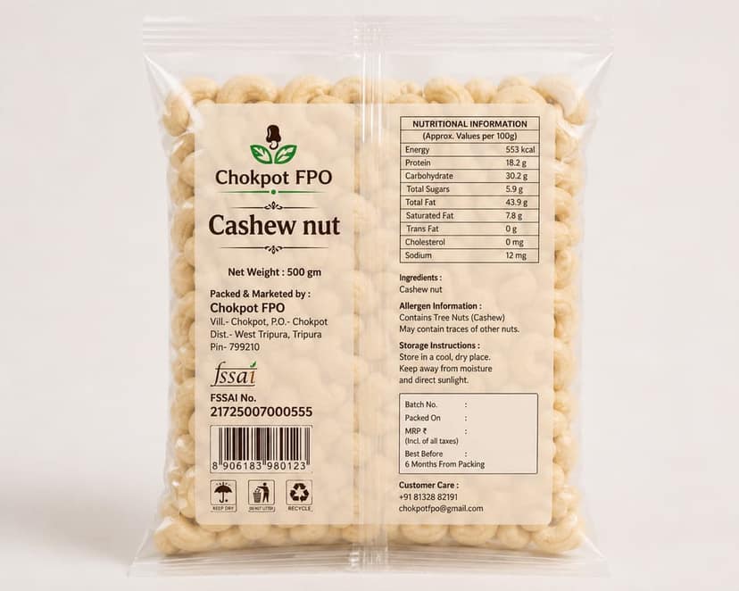 Cashew Nut view 3