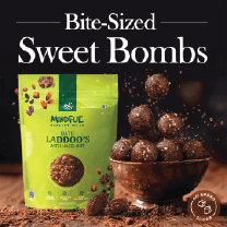 Hazelnut Date Laddoos - Pack of 2 - 200g view 3