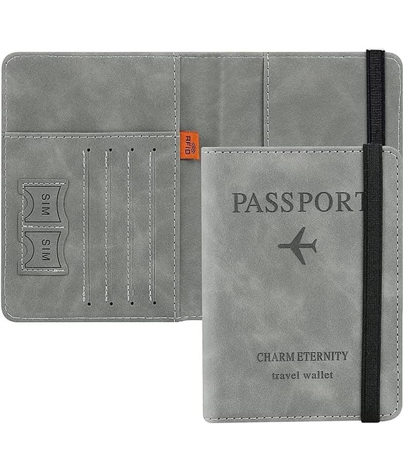 XFORIA Wallet Organiser Leather Multi Color Passport Holder