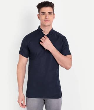 Vida Loca - Peach Cotton Slim Fit Men's Casual Shirt ( Pack of 1 )