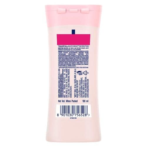 Vaseline Healthy Bright Daily Brightening Body Lotion, 100 ml view 2
