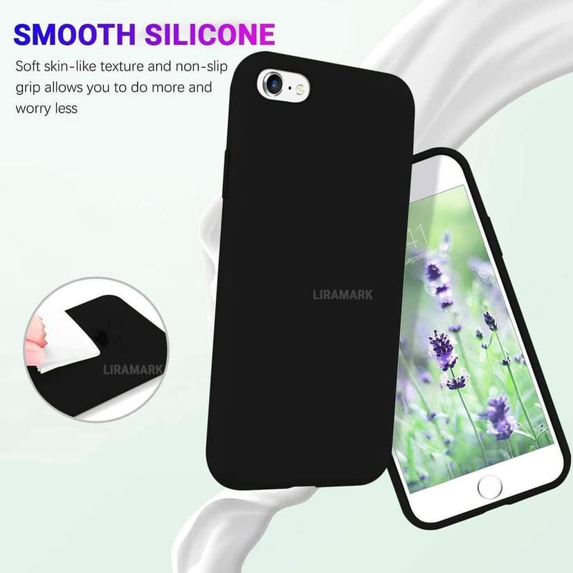 LIRAMARK Liquid Silicone Soft Back Cover Case for Apple iPhone 6 Plus / 6S Plus view 6