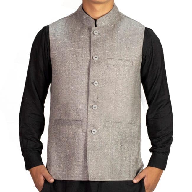 Fine Grey Jacket Pasting 1TTXGENCH01826-1 view 4